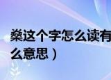 燊这个字怎么读有什么意思（燊字怎么读是什么意思）