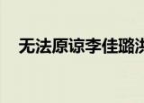 无法原谅李佳璐洪辰（无法原谅 李佳璐）
