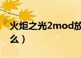 火炬之光2mod放哪（安装MOD时要注意什么）