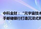 中科金财：“元宇宙技术服务矩阵”亮相2022年服贸会，携手邮储银行打造沉浸式购物体验