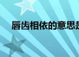 唇齿相依的意思是什么（唇齿相依释义）