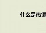 什么是热键（热键专业解释）