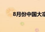 8月份中国大宗商品指数为102.3%