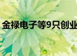 金禄电子等9只创业板股融资余额增幅超10%
