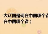 大辽国是现在中国哪个省 大辽国是现在的哪里（大辽国是现在中国哪个省）