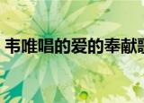 韦唯唱的爱的奉献歌词（歌曲爱的奉献歌词）