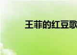 王菲的红豆歌词（红豆全部歌词）