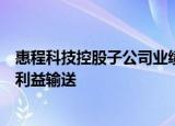 惠程科技控股子公司业绩对赌期虚增净利润，股权收购疑存利益输送