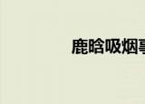 鹿晗吸烟事件（鹿晗吸毒）