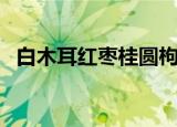 白木耳红枣桂圆枸杞的功效（白木耳红枣）