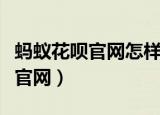 蚂蚁花呗官网怎样申请开通花呗呢（蚂蚁花呗官网）