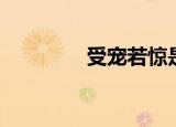 受宠若惊是什么意思（受）