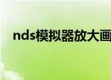 nds模拟器放大画面（nds模拟器放大镜）