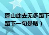 蓬山此去无多路下一句是什么（蓬山此去无多路下一句是啥）