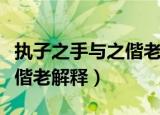 执子之手与之偕老是什么意思（执子之手与之偕老解释）