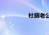 杜丽老公?（杜丽老公）