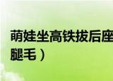 萌娃坐高铁拔后座乘客腿毛（萌娃拔后座乘客腿毛）