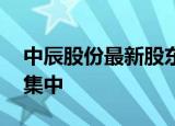 中辰股份最新股东户数下降8.12% 筹码趋向集中