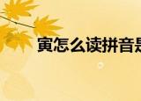寅怎么读拼音是什么字（寅怎么读）