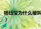 杨钰莹为什么被叫岗岗（杨钰莹为什么叫岗岗）