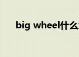 big wheel什么意思（Heel什么意思）