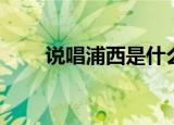 说唱浦西是什么梗（浦西是什么梗）