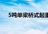 5吨单梁桥式起重机（单梁桥式起重机）