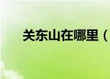 关东山在哪里（其实这只是个虚构名）