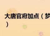大唐官府加点（梦幻西游大唐官府加点全攻略）