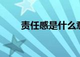 责任感是什么意思（责任感的含义）