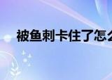 被鱼刺卡住了怎么办（五种小方法分享）