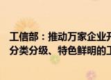工信部：推动万家企业开展5G全连接工厂建设 建成1000个分类分级、特色鲜明的工厂