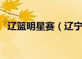 辽篮明星赛（辽宁男篮将限球员参加综艺）