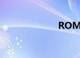  ROM 是什么意思