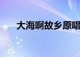 大海啊故乡原唱（大海啊故乡演唱者）