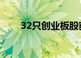 32只创业板股获杠杆资金加仓超5%
