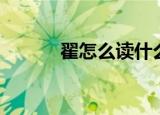 翟怎么读什么意思（翟怎么读）