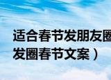 适合春节发朋友圈文案2021（最新版21年的发圈春节文案）