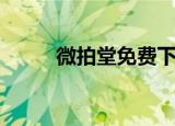 微拍堂免费下载（微拍堂网页版）