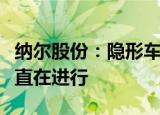 纳尔股份：隐形车衣等汽车后市场产品开发一直在进行