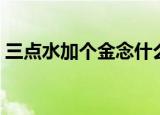 三点水加个金念什么（三点水加个金读什么）