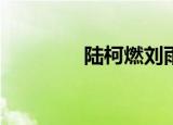 陆柯燃刘雨昕cp（陆柯燃）