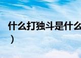 什么打独斗是什么生肖（单打独斗是什么生肖）