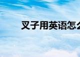 叉子用英语怎么说（叉子英语解析）