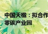 中国天楹：拟合作打造通辽风光储氢氨一体化零碳产业园