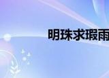 明珠求瑕雨潇潇（明珠求瑕）