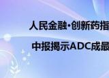 人民金融·创新药指数涨0.5% | 中报揭示ADC成最火赛道，又有公司宣布加码