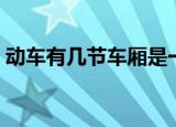 动车有几节车厢是一等座（动车有几节车厢）