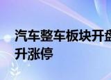 汽车整车板块开盘异动拉升 安凯客车直线拉升涨停