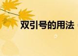 双引号的用法（如何正确使用引号）